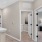 Upstairs hallway with three rooms